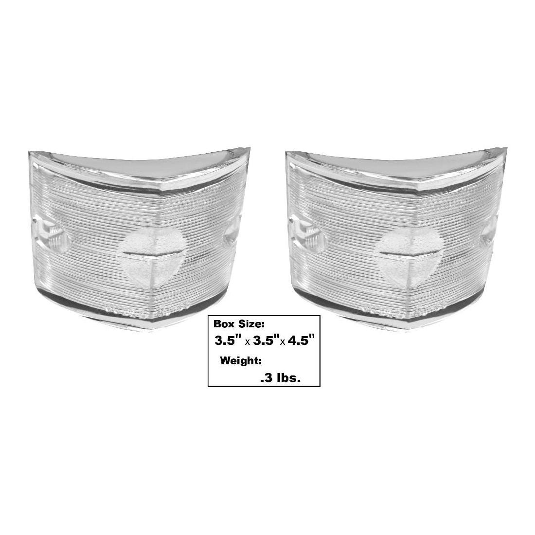 Rear Back Up Lamp Lenses