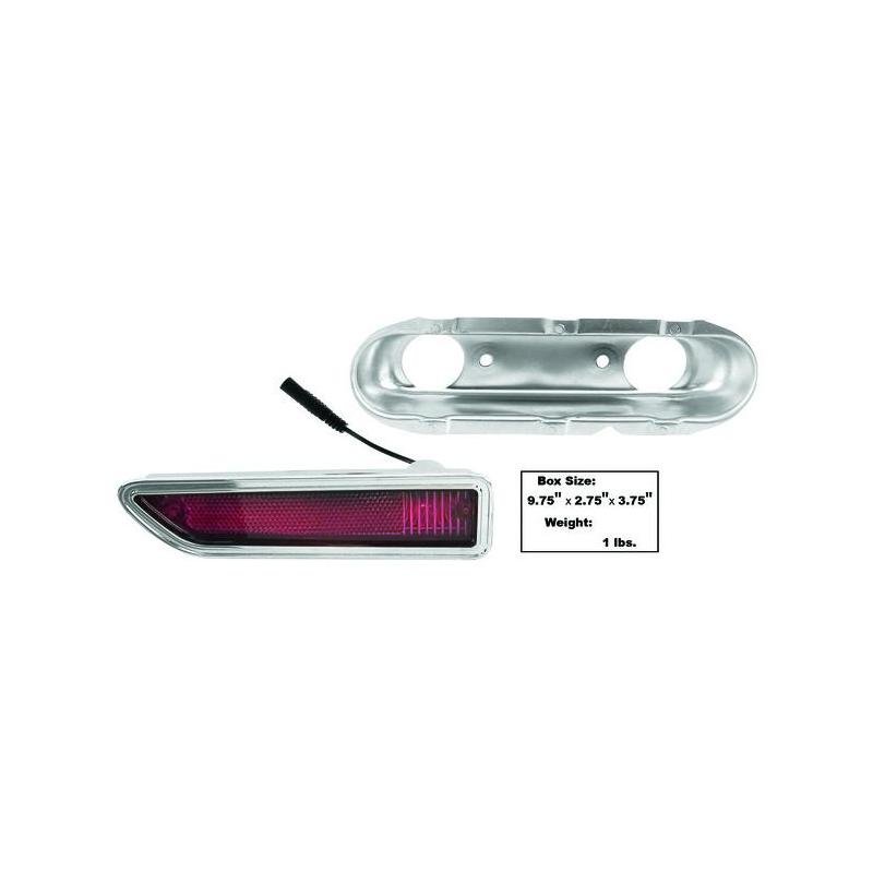 Rear Right marker lamp red