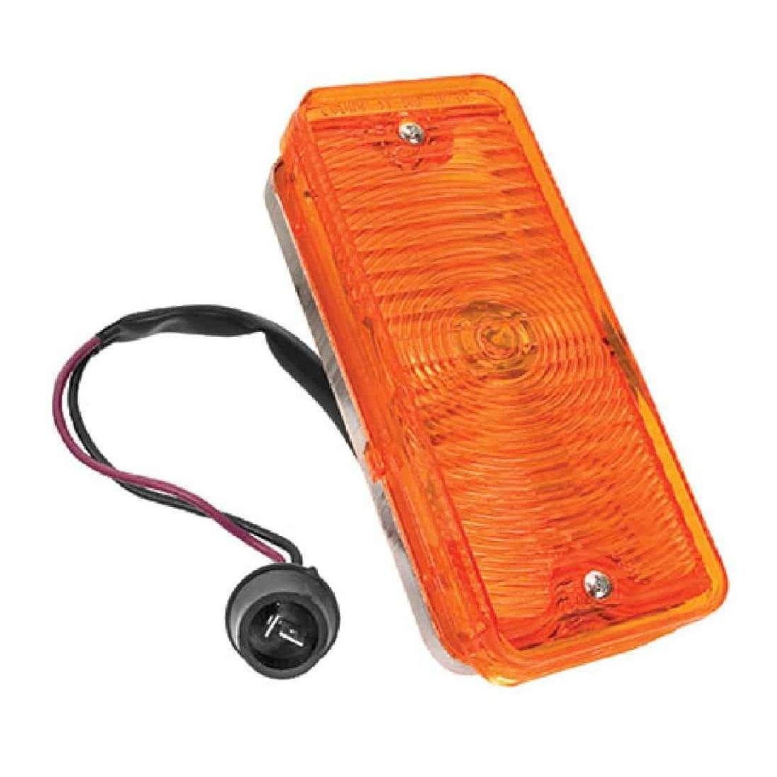 Front Right Park Lamp Assembly Amber