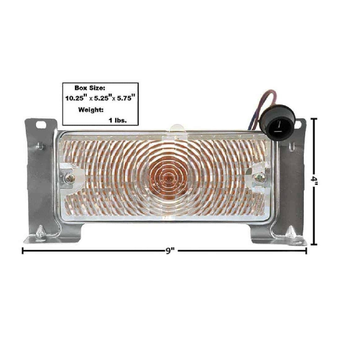 Front Right Park Lamp Assembly Clear