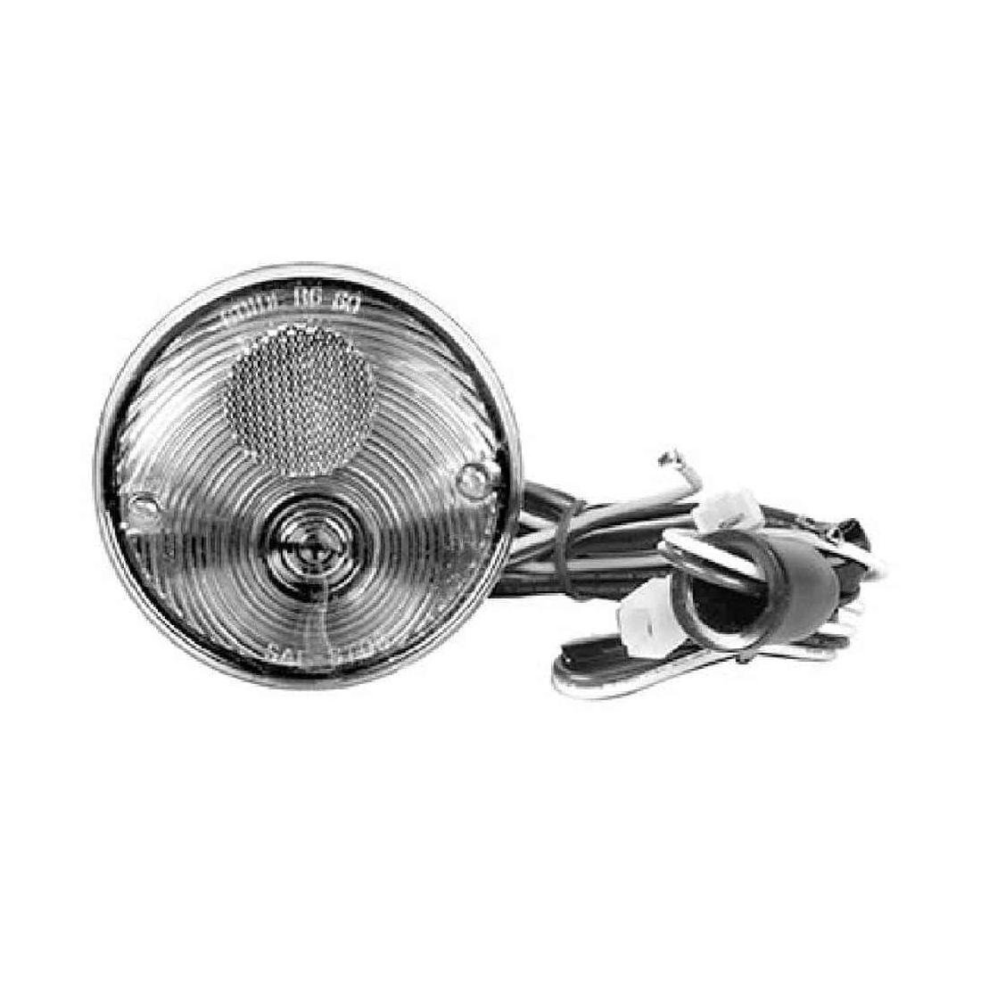 Rear Tail Lamp Black Stainless