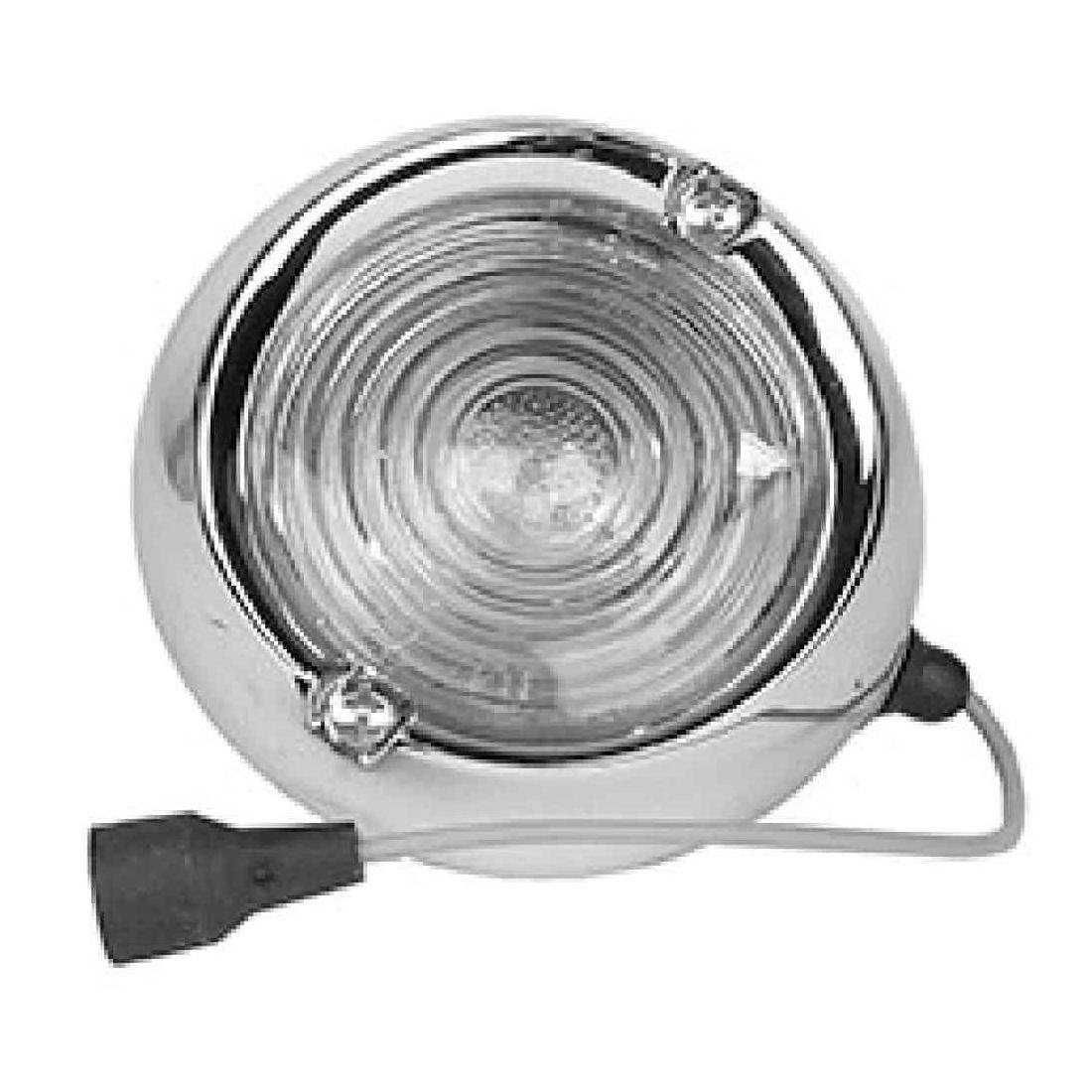 Rear Back Up Lamp Chrome Each