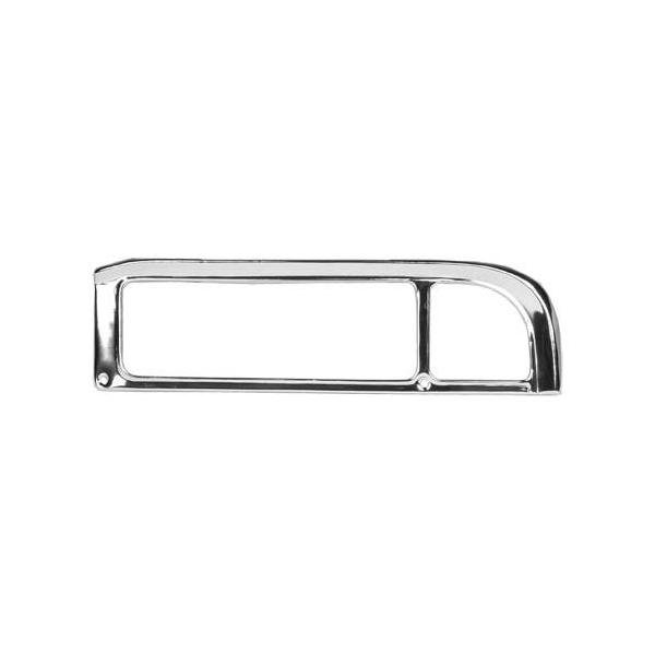 Rear Left Tail Lamp Bezel Chrome Fleetside