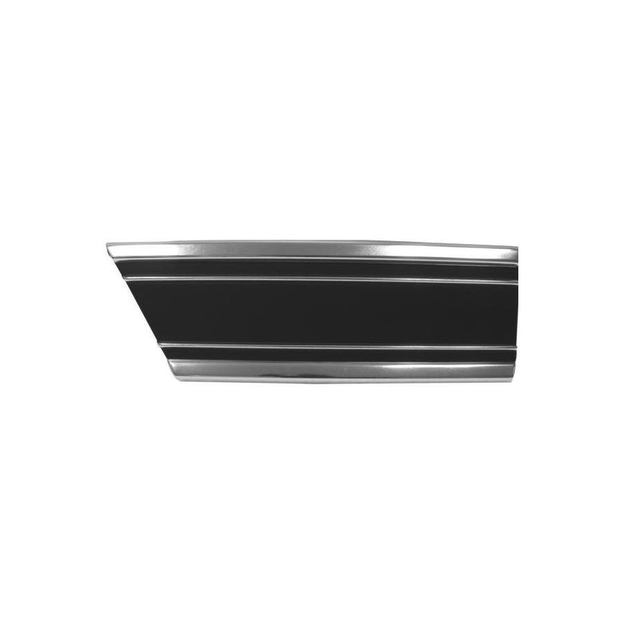 Front Left Fender Lower Rear Molding Black