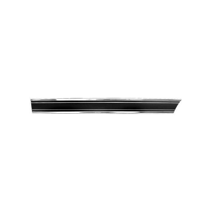 Rear Left Lower Front Bed Side Molding Black Longbox