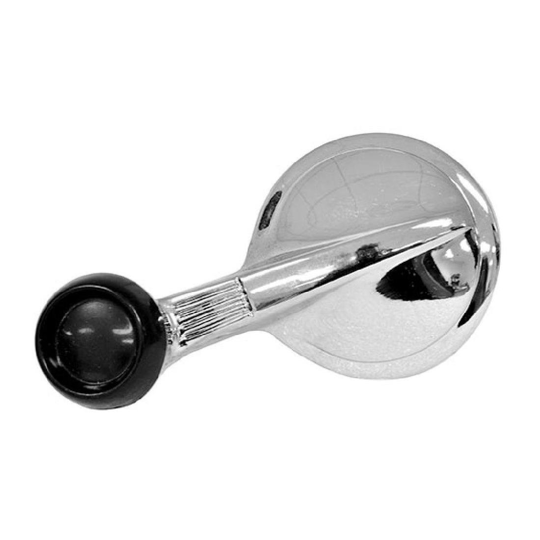 Front Door Vent Window Crank Handle Single Arm Black Knob