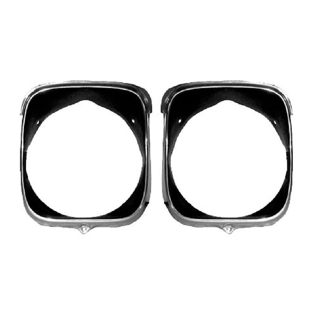 Front Right HeadLamp Bezel Inner and Outer
