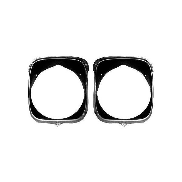 Front Left HeadLamp Bezel Inner and Outer