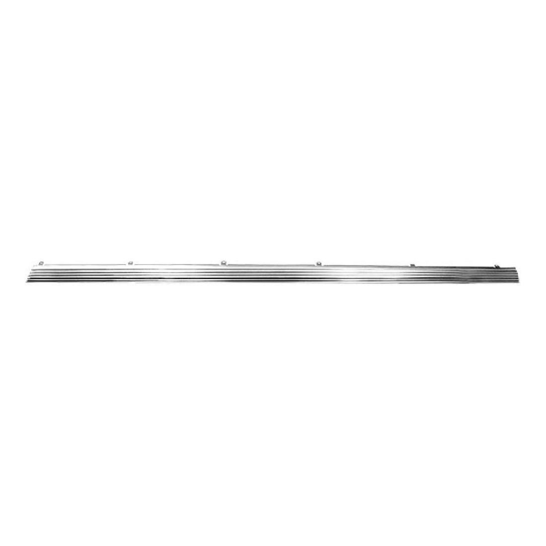 Front Right Rocker Panel Molding SS with Clips