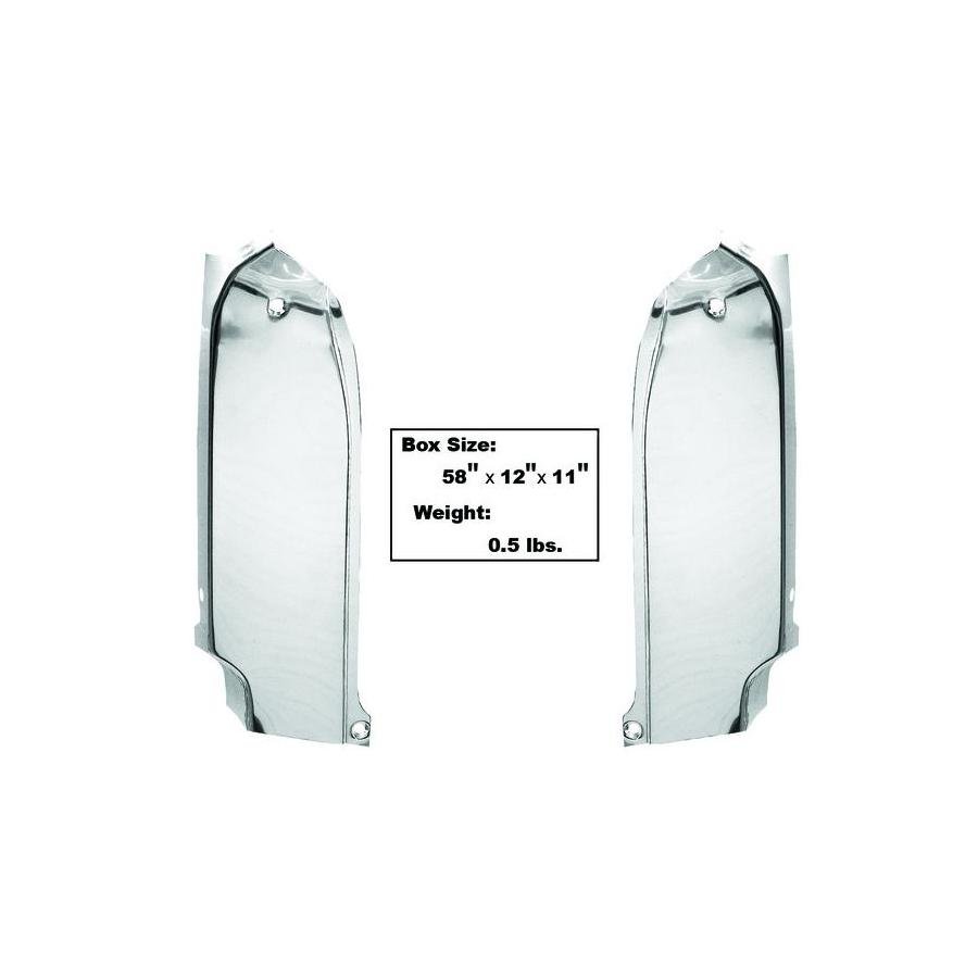 Front Fender Extension Moldings