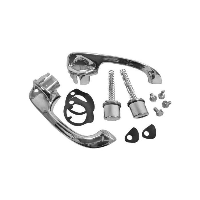 Front Door Handle Push Button