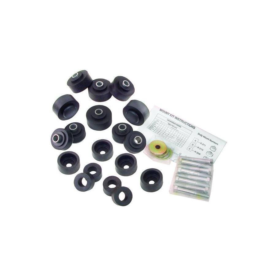 Body Bushing Kit with Bolts