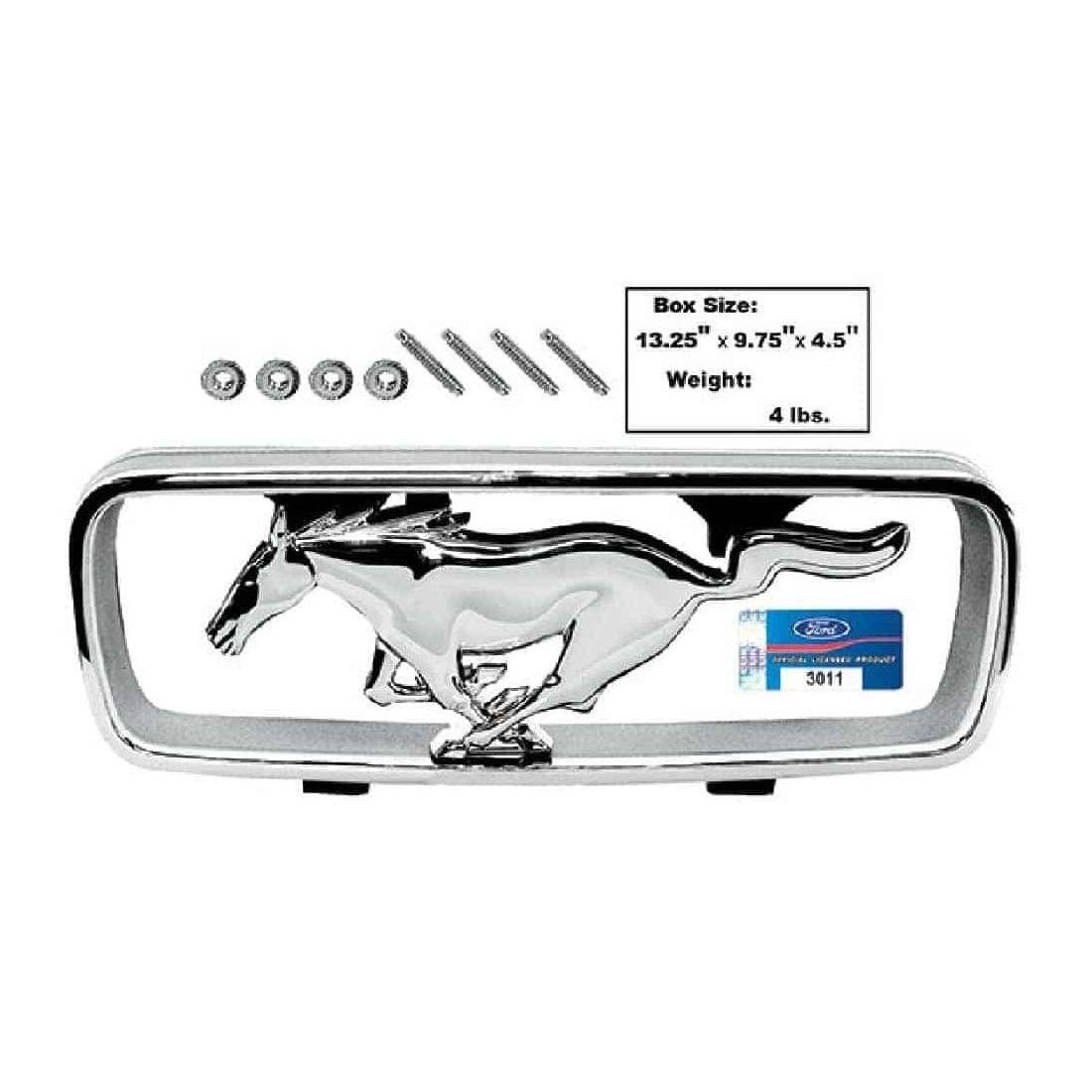 Horse & Corral Emblem Grille 1966-1966 Ford Mustang