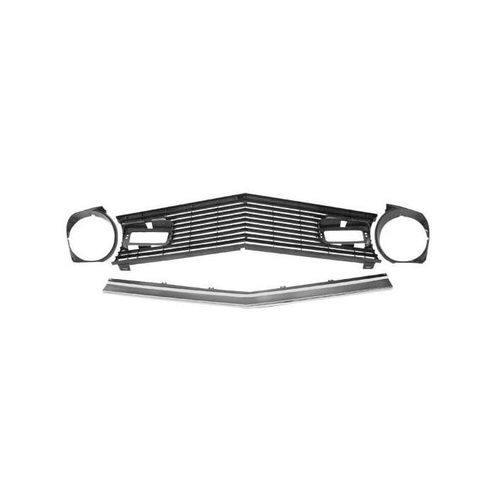 Horse & Corral Emblem Grille 1968-1968 Ford Mustang