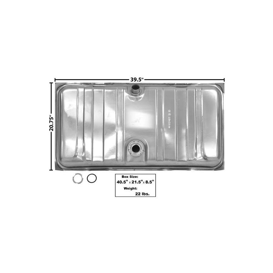 Rear Gas Tank Stainless