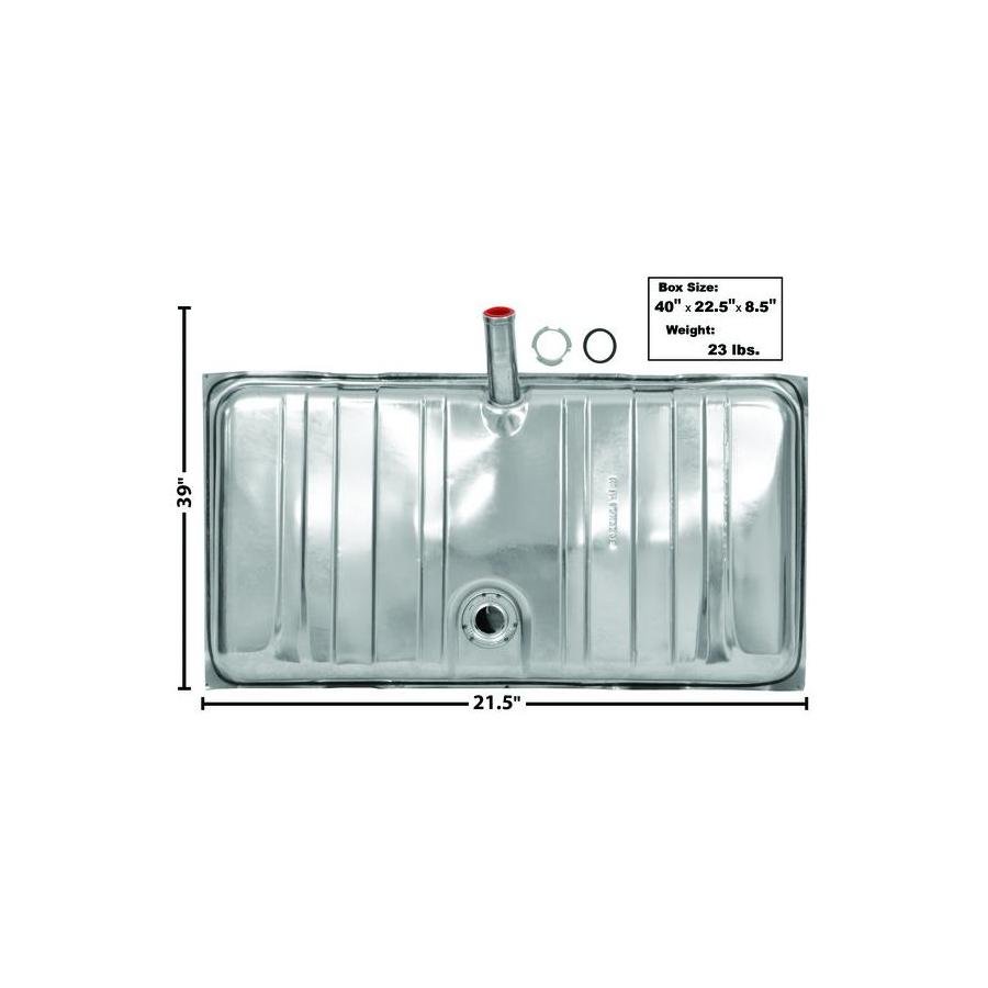 Rear Gas Tank Stainless