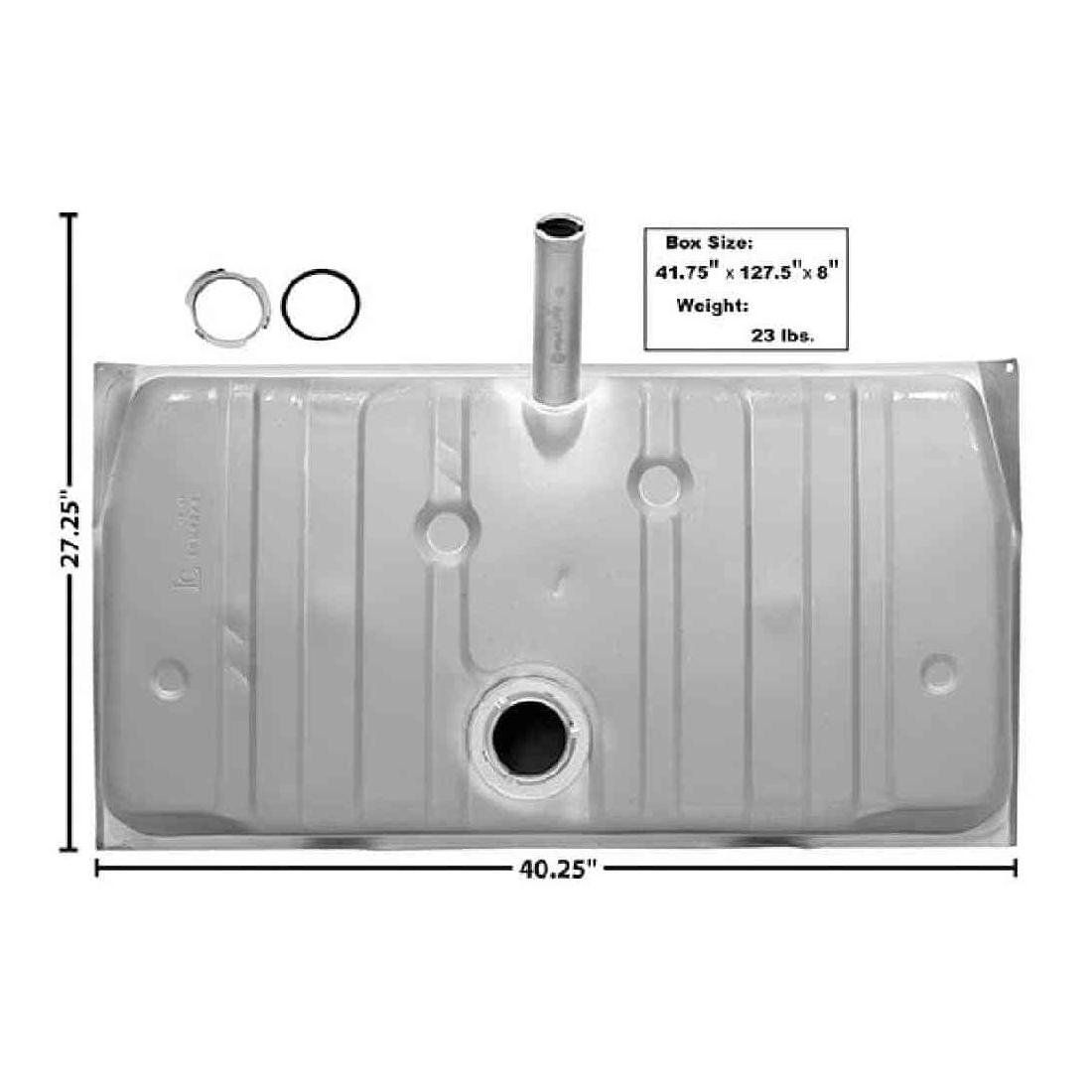 Rear Gas Tank without Vent Pipe or EEC