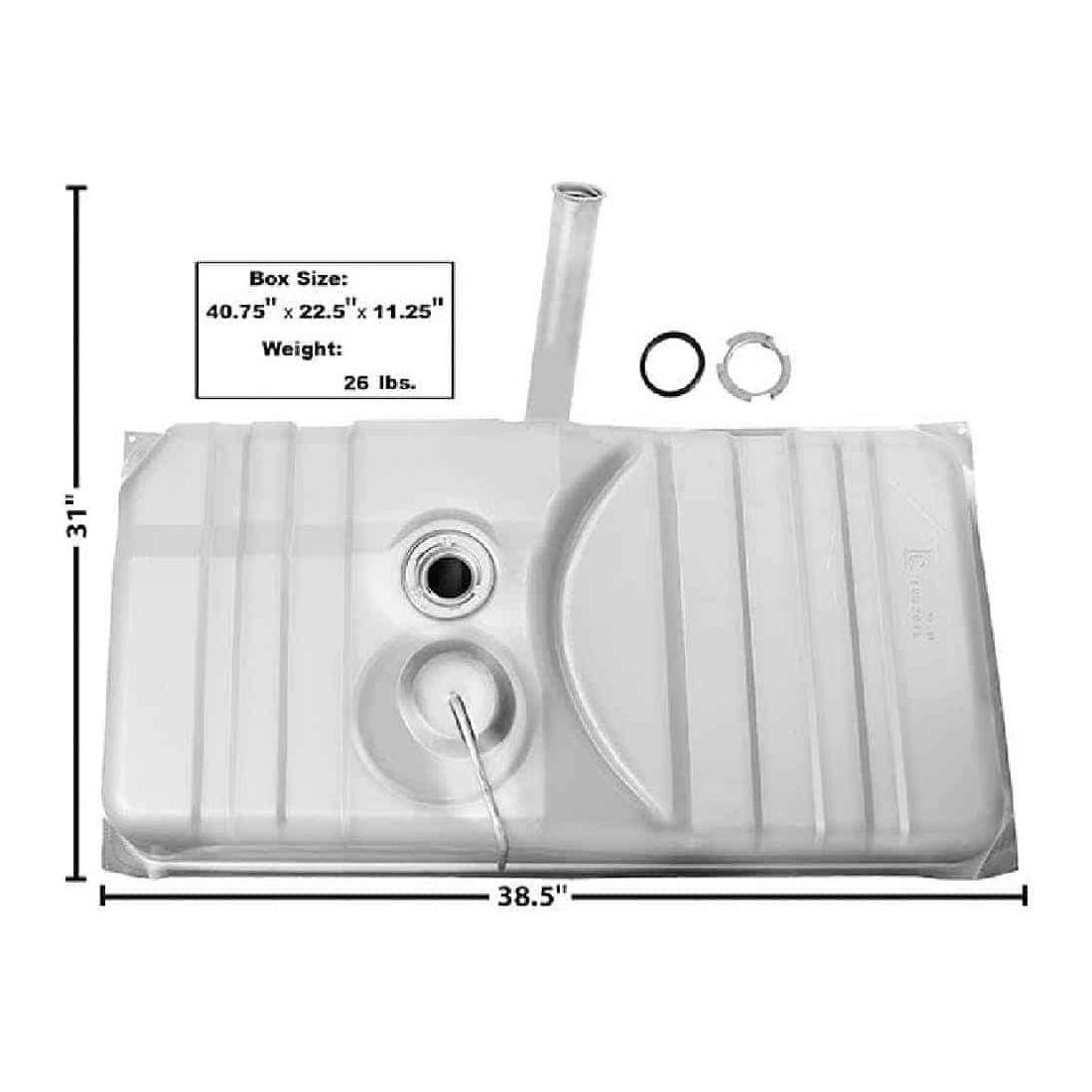 Rear Gas Tank with Vent Pipe