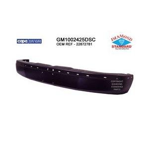Front Bumper Steel Gray Primed PTM HSS