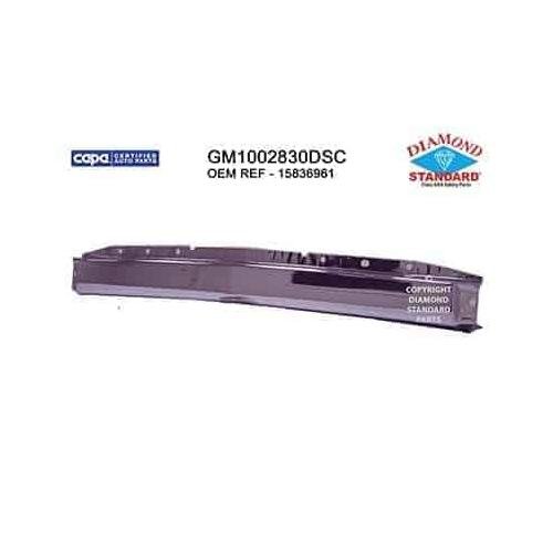 Front Bumper Face Bar Chrome without Air Hole