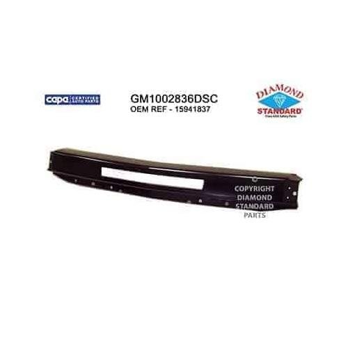 Front Bumper Face Bar Primed PTM with Center Hole