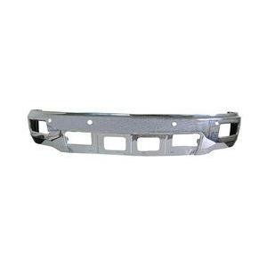 Front Bumper Face Bar Chrome with Fog Lamp Holes with Park Assist Sensor Holes