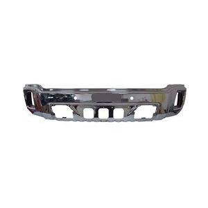 Front Bumper Face Bar Chrome with Park Assist Sensor Holes
