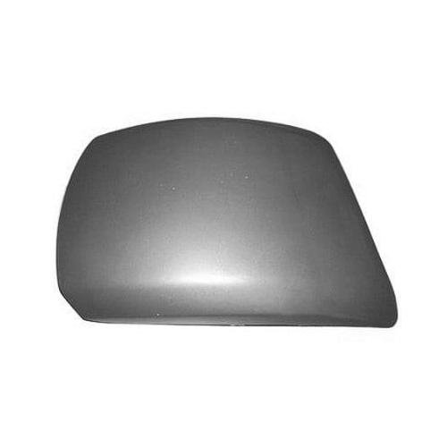 Front Right Bumper End Textured Black without Fog Holes -CAPA Certified