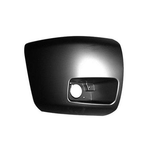 Front Right Bumper End PTM with Fog Holes -CAPA Certified