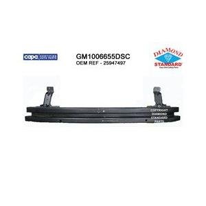 Front Bumper Cover Reinforcement Bar from 09/17/07 Production Date 2nd Design