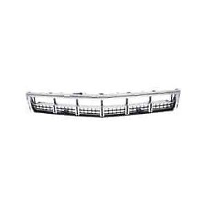 Front Bumper Cover Grille Chrome and Black