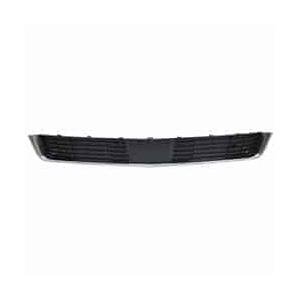 Front Bumper Cover Lower Grille with Collision Sensor Textured Plastic