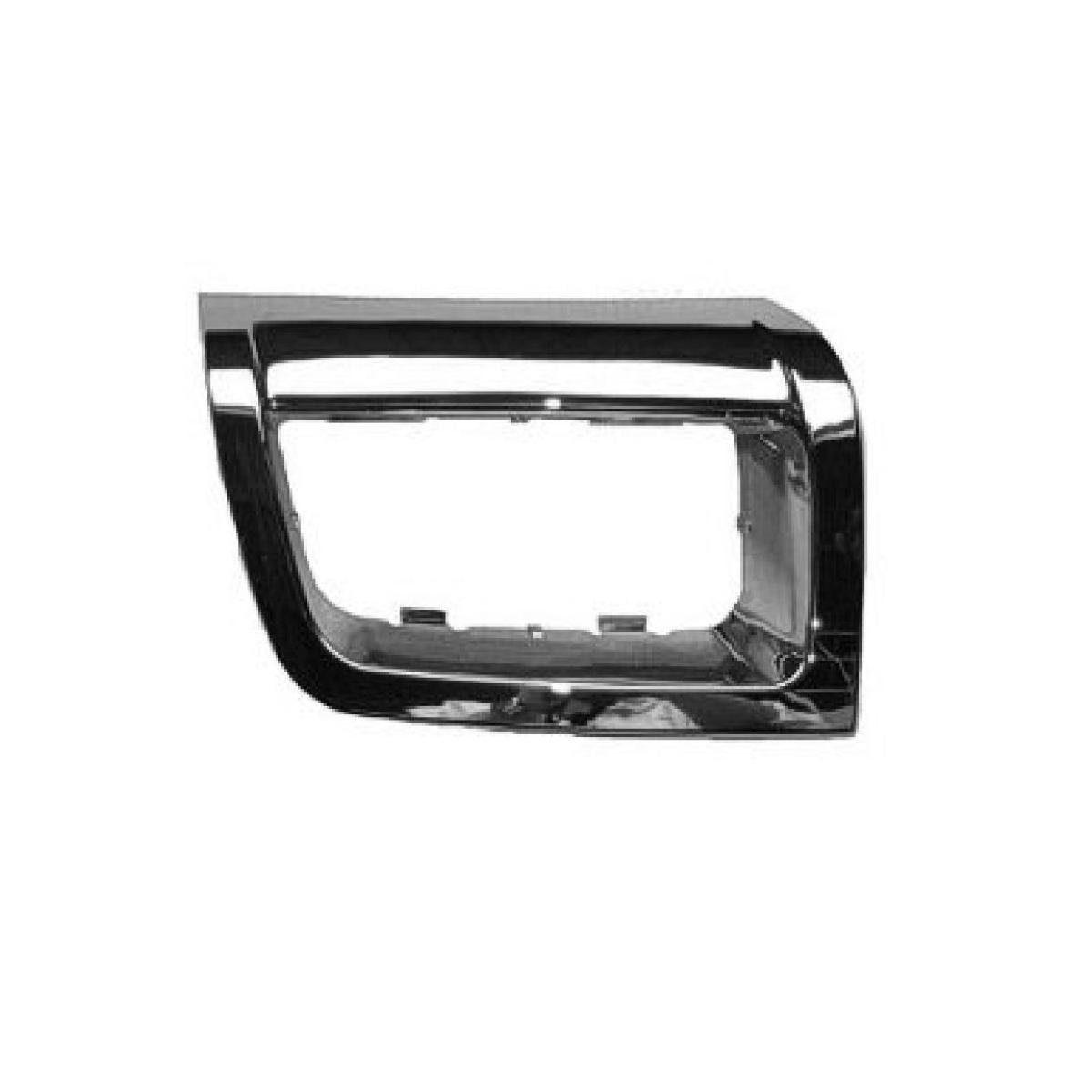 Front Left Bumper Cover Grille Molding for Fog Light Hole