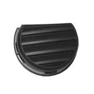 Front Left Bumper Fog Light Cover without Fog Lights Turbocharged Textured Black