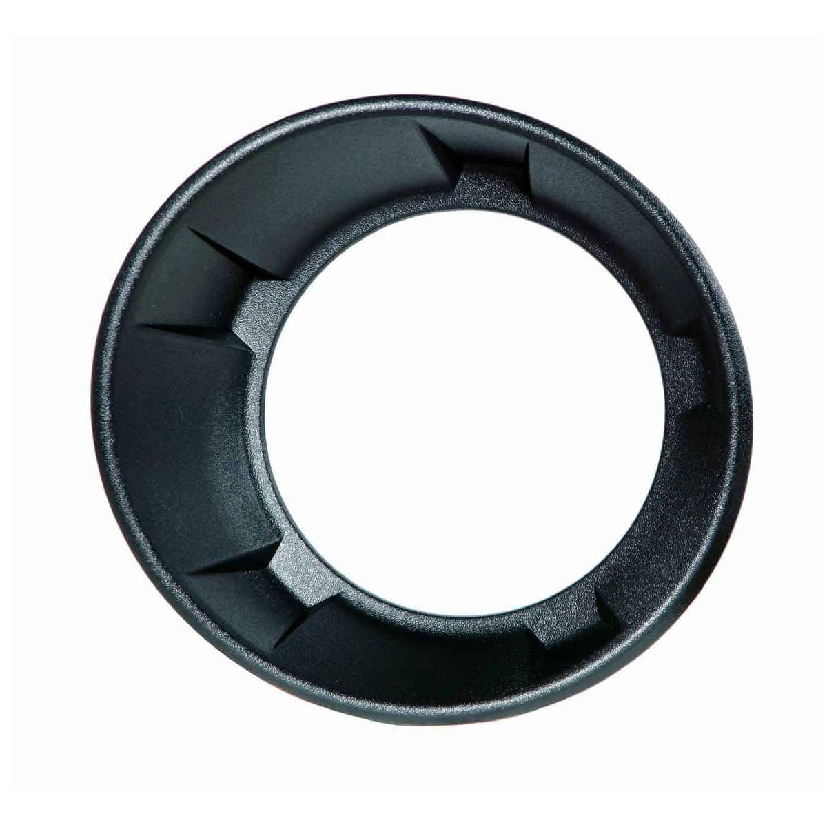 Front Left Bumper Fog Lamp Bezel Matte-Black