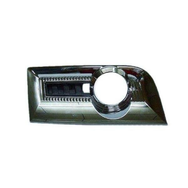 Front Left Bumper Fog Lamp Bezel Chrome Except Denali Models