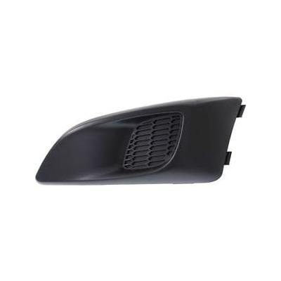 Front Left Bumper Fog Hole Cover Black