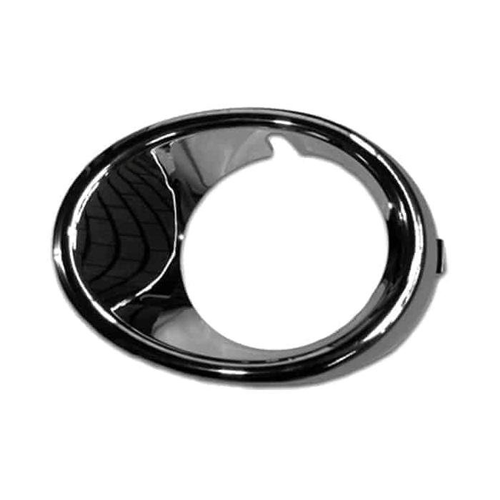 Front Left Bumper Fog Lamp Chrome Trim Ring