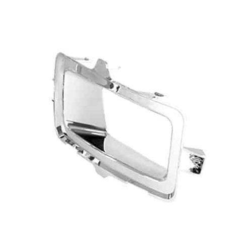 Front Left Bumper Fog Lamp Bezel Chrome