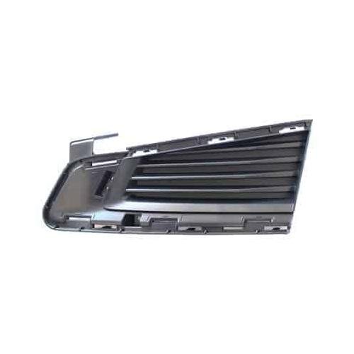 Front Left Bumper Cover Lower Grille for Sedan Models without Park Assist Textured Black Finish