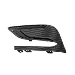 Front Left Outer Bumper Cover Grille without RS Package Textured Black Plastic