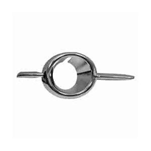 Front Right Bumper Fog Lamp Chrome Trim Ring