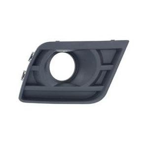 Front Right Bumper Fog Lamp Bezel with Tow Hook Hole Textured Black