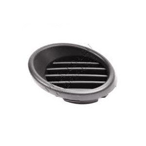 Front Right Fog Hole Cover Black for Hatchback Models