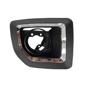 Front Right Bumper Fog Lamp Bezel Chrome And Black