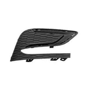 Front Right Outer Bumper Cover Grille without RS Package Textured Black Plastic
