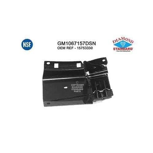 Front Right Bumper Bracket for use on All 1500 Series and 2WD 2500 Series