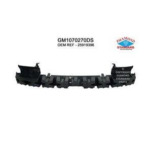 Front Bumper Cover Impact Absorber for use with GM1000823 and GM1000913 Covers