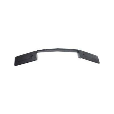 Front Bumper Filler Panel with Park Aid Matte Dark Gray -CAPA Certified