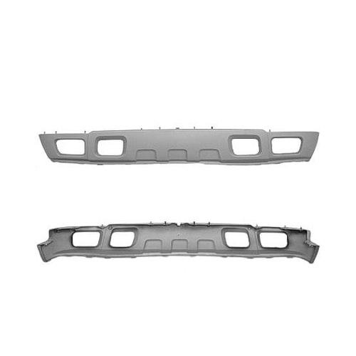 Front Bumper Lower Air Deflector Light Gray with Tow Package with Fog Lamps -CAPA Certified